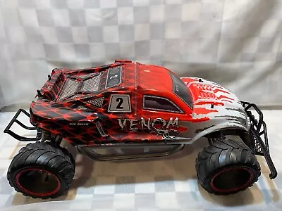 NEW BRIGHT RC Body Chassis Wheels Car VENOM  27  X 16  • $28.55