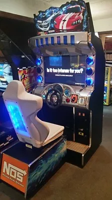 Dead Heat Full Size Sit Down Driving Arcade Racing Game By Namco • $5200