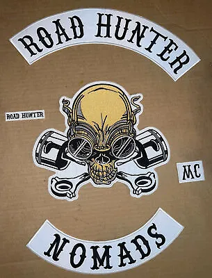 ROAD HUNTER  MC  NOMADS Motorcycle PATCH SET • $34.99