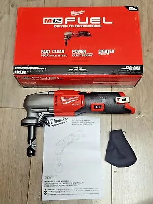 New Milwaukee M12 16GA Variable Speed Sheet Metal Nibbler Bare Tool  #2476-20 • $341.99