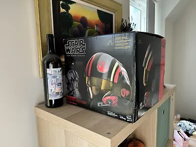 Star Wars Poe Dameron X-Wing Helmet Black Series Hasbro Boxed Collectible • £124.95