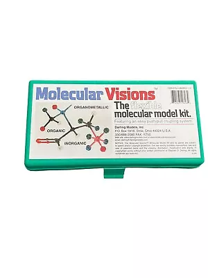 Molecular Visions The Flexible Molecular Model Kit Organic Chemistry Fast Ship! • $12.99