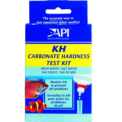 API KH Test Kit Liquid For Freshwater And Marine Tanks Carbonate Hardness • £8.49