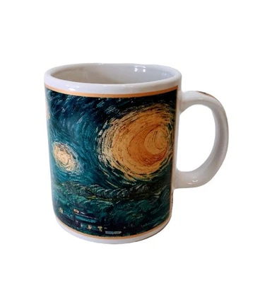 $4.99 • Buy Cafe Arts Van Gogh Starry Night Ceramic Coffee Mug