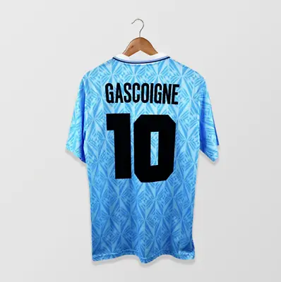 Lazio Retro 1991/92 Home Shirt Jersey Gascoigne #10 INZAGHI #21 • £25.99