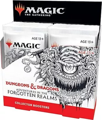 Collector Booster Box Adventures In The Forgotten Realms AFR SEALED MTG • $140