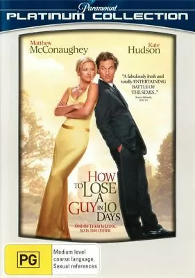 $4.99 • Buy How To Lose A Guy In 10 Days (DVD) Kate Hudson -  New & Sealed
