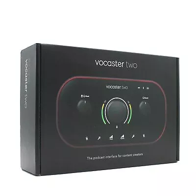 Focusrite Vocaster Two Podcasting Audio Interface • $99.88