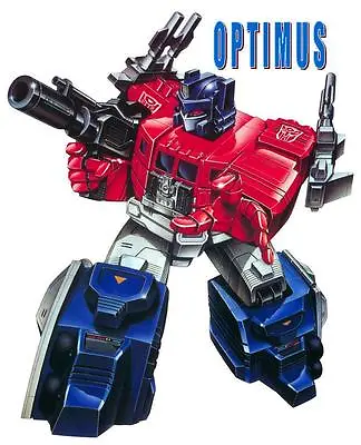 Transformers # 10 - 8 X 10 - T Shirt Iron On Transfer - Optimus Prime • $4