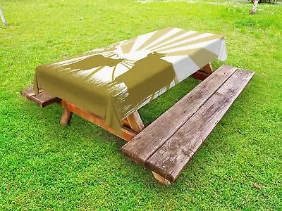 Cattle Outdoor Picnic Tablecloth In 3 Sizes Washable Waterproof • £29.88