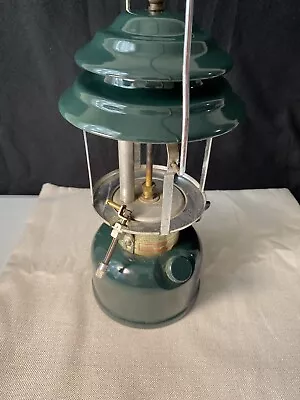 Vintage 1985 Green Coleman 288 CL2 2 Burner Lantern  Not Tested - Parts Only • $39.99