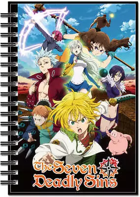 Seven Deadly Sins The Key Visual Notebook • $16.95