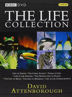 The Life Collection: David Attenborough 24 Disc BBC Box Set [DVD] [1990] • £71.81