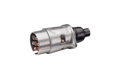 $10.16 • Buy Narva Trailer Plug 7 Pin Round Metal 82161BL
