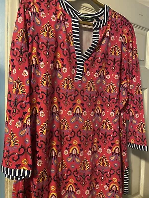 C Wonder NWOT Pink Yellow Tunic Sz 2X  • $19