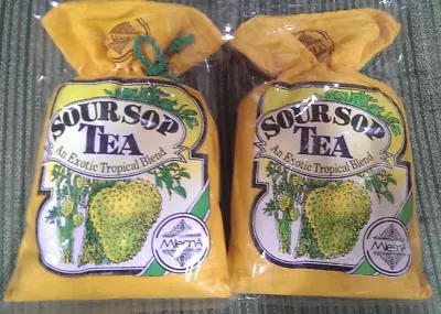 Mlesna Brand Soursop Ceylon Tea Flavored Tea In Cloth Bags 50g. • $9.94