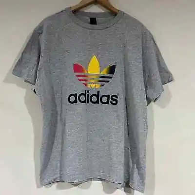 Vintage Adidas Rainbow Trefoil Tee Shirt • $32