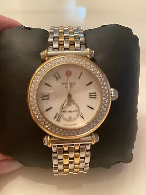 Preowned Michelle Two Tone Diamond Watch • $416