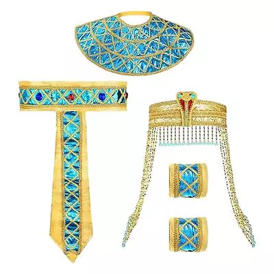 Women's Egyptian Costume Accessories For Halloween Pretend Play Outfit Girls • $33.47