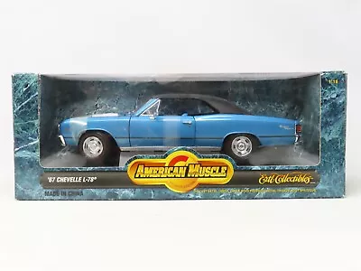 1:18 Scale Ertl American Muscle #7245 Diecast Car '67 Chevrolet Chevelle L-78 • $69.95