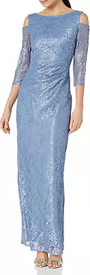Marina Women's Slim Long Lace Gown  • $116.99