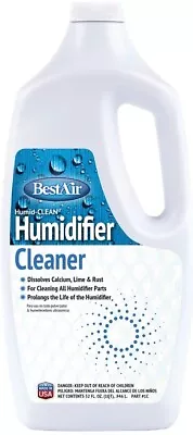 BestAir HumidiClean 1C Humidifier Cleaner Clear/Light Blue 32 Oz - 16-PDQ-6 • $14.99