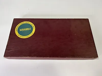 SCRABBLE Vintage 1948-1953 Board Game Selchow & Righter Complete 100 Wood Tiles • $9.99