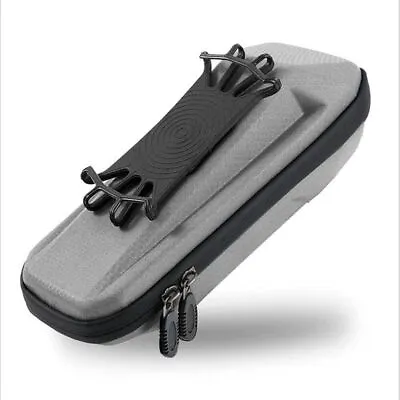 Bike Top Tube Bag Bicycle Front Frame Case Waterproof Hard Shell W/ Phone Holder • $17.17