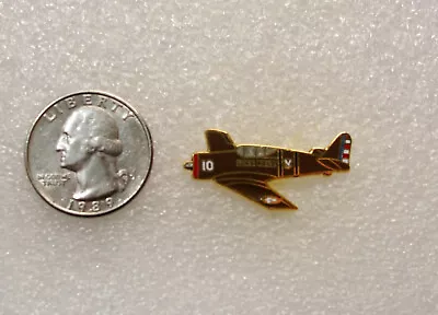 MILITARY Fighter AIRCRAFT Hat Pin NORTH AMERICAN NA-68 Luke Field P-64 USAAC • $4.99
