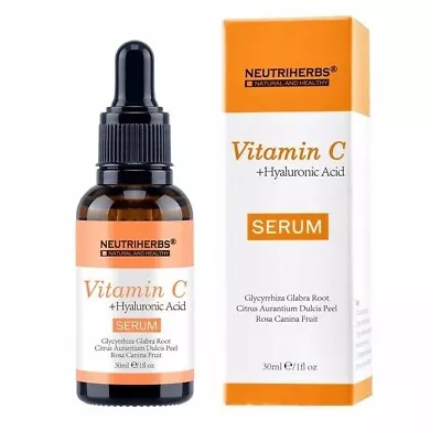 $22.81 • Buy Vitamin C Face Serum With Hyaluronic Acid-Suitable For Micro Needle Derma Roller