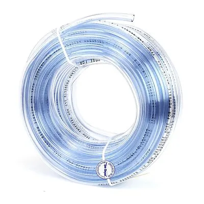 3/8  Inside Diameter 10-feet Clear PVC Vinyl Tubing/flexible Hose • $8.25