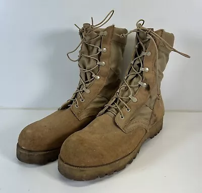 Military Issued Combat Boots VIBRAM Soles 285-102 GORE-TEX  10.5 R Steel Toe • $29.99