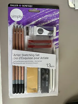 Daler-Rowney Simply Sketching Pencils Set 13 Pcs Sketching Set • £7.50