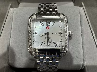 Michele Milou Diamond Ladies Quartz Watch MW15A01A2025 • $495