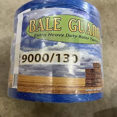 Polypropylene Twine Bale Guard Square Bale Decorative Blue 9000/138 New Plastic • $22.97