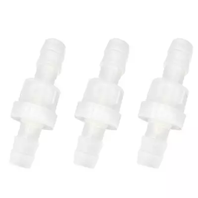 One Way Check Valve 3/8  Hose Barb Non Return Plastic Valve For Water Fuel O... • $16.76