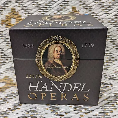 Handel Operas Malgoire Curtis Schneider Sony RCA DHM 22 CD Box Set • £149.99