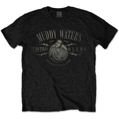 Muddy Waters Electric Blues Vintage T-Shirt Black New • $21.96