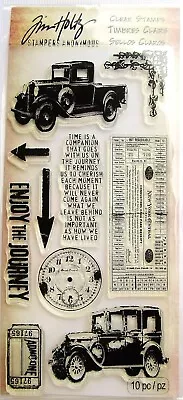 The Journey Stamp Set Car & Truck Clear Stamps By Tim Holtz Stampers Anonymous • $10.99