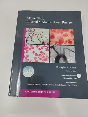 Mayo Clinic Internal Medicine Board Review By Christopher M Wittich 11th Edition • $12.49