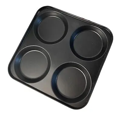 Yorkshire Pudding Tins Non Stick | Baking Tray For 4 Yorkshire Puddings • £9