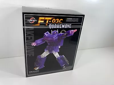 Fans Toys Quakewave FT-03C Clear Version 2015 Authentic • $284.86