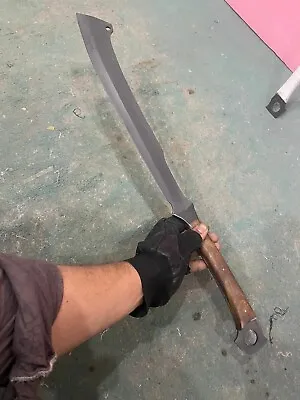 Custom Handmade D2 Tool Steel Machete Sword Hunting Sword Combat Sword • $120