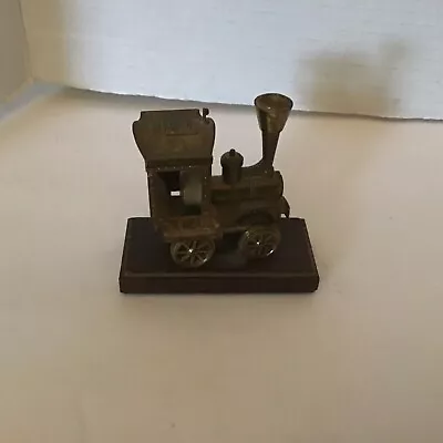 Vintage Italy Miniature Brass Train Figurine • $12.95