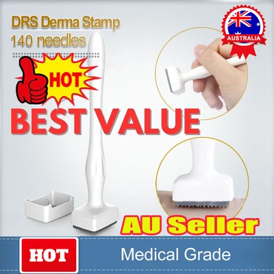 $15.26 • Buy 0.2-3.0mm Derma Roller Stamp Microneedle For Anti Ageing Wrinkle Skin Care AU