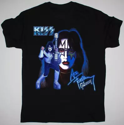 Ace Frehley Heavy Cotton Black T-Shirt L2103_08 • $16.99