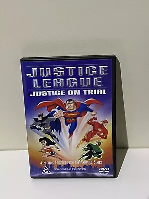 Justice League - Justice On Trial (DVD Movie 2001) DC Universe FREE POSTAGE • $5.90