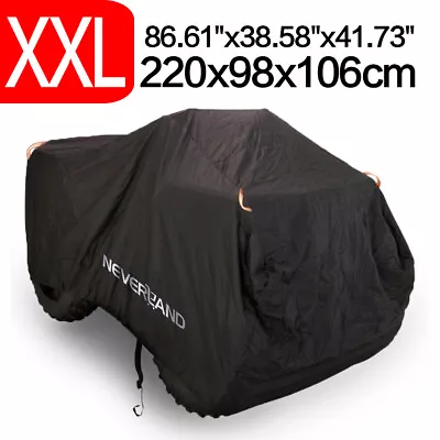 XXL ATV Cover Quad Bike 4X4 Wheeler Cover Waterproof For Honda FourTrax Recon ES • $26.59