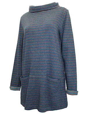 Ex-Seasalt Mawgan Porth Sweatshirt Tunic Top NAVY Szs 12 14 16 18 20 22 24 26/28 • £32.95