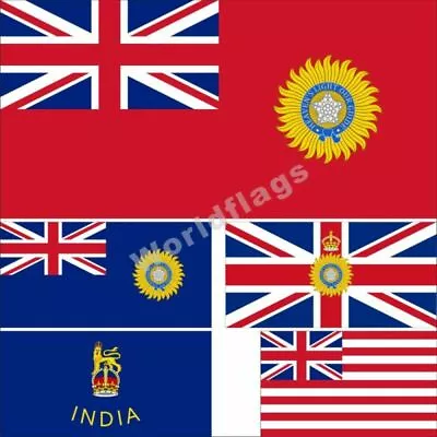 India British Flag 3X5 3X6FT Governor-General Marine Navy East India Company • $5